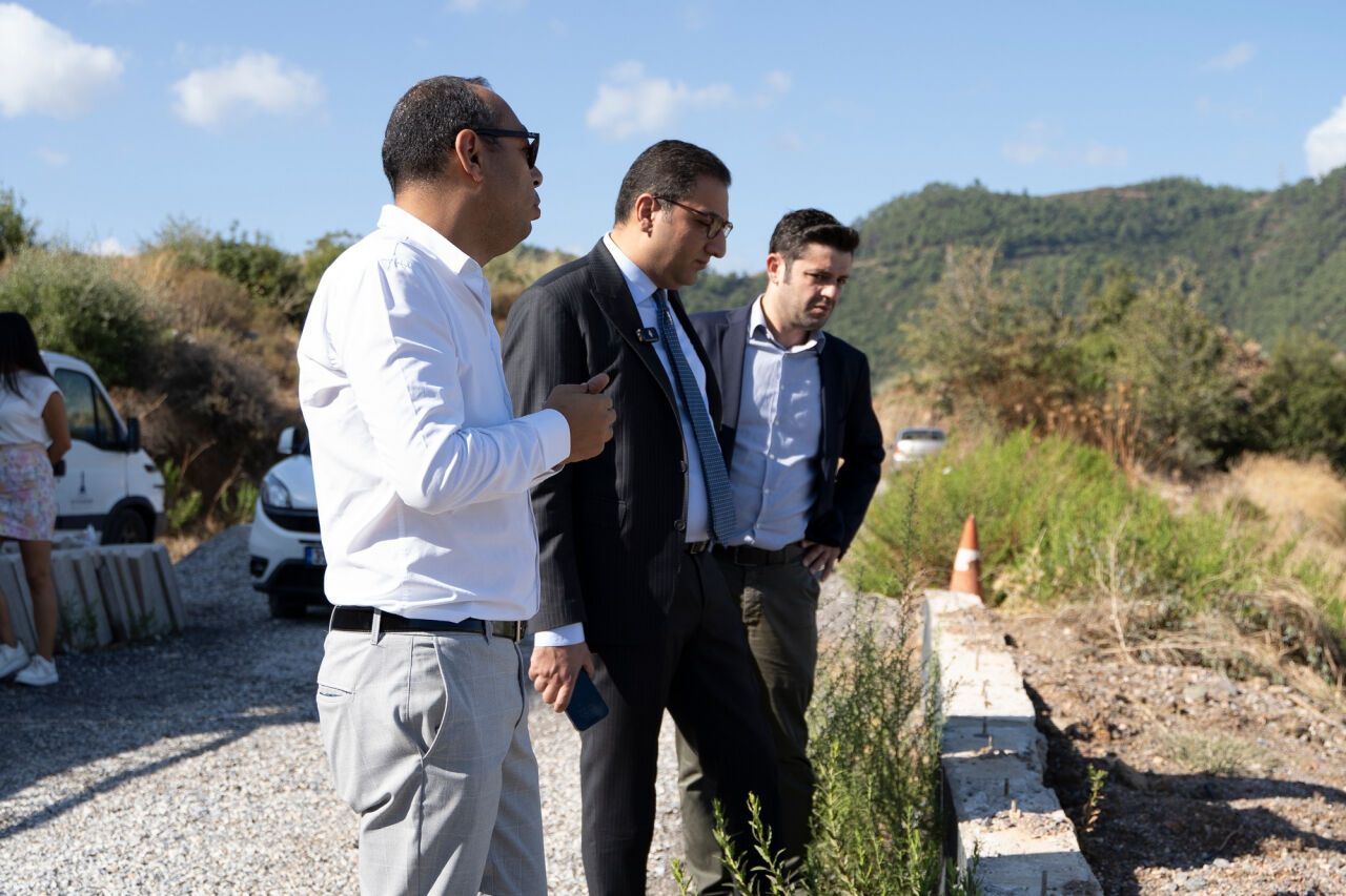 Başkan Yiğit'ten saha çalışması