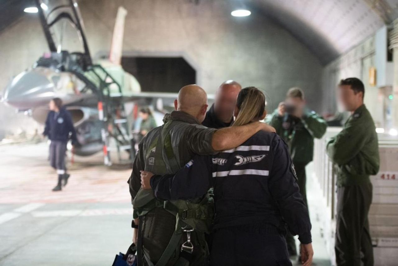 İran'a hava saldırısı: IDF' den F-15 ve F-16 görüntüleri!