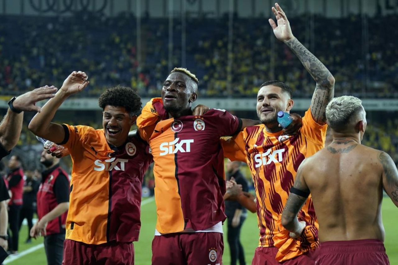 Galatasaray'ın üstünlüğü sürüyor: 3 galibiyet, 1 beraberlik!
