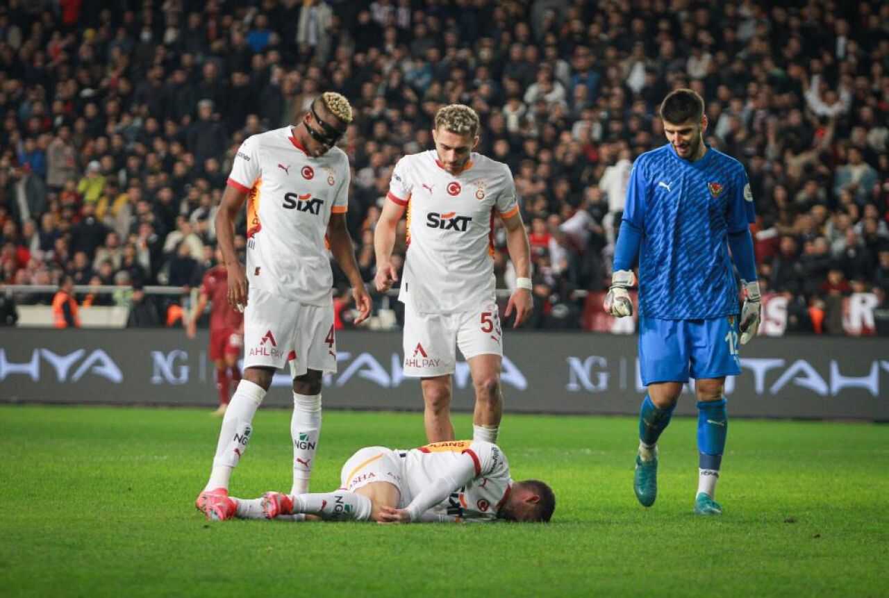 Kritik puan kaybı: Hatayspor-Galatasaray maçı sona erdi!