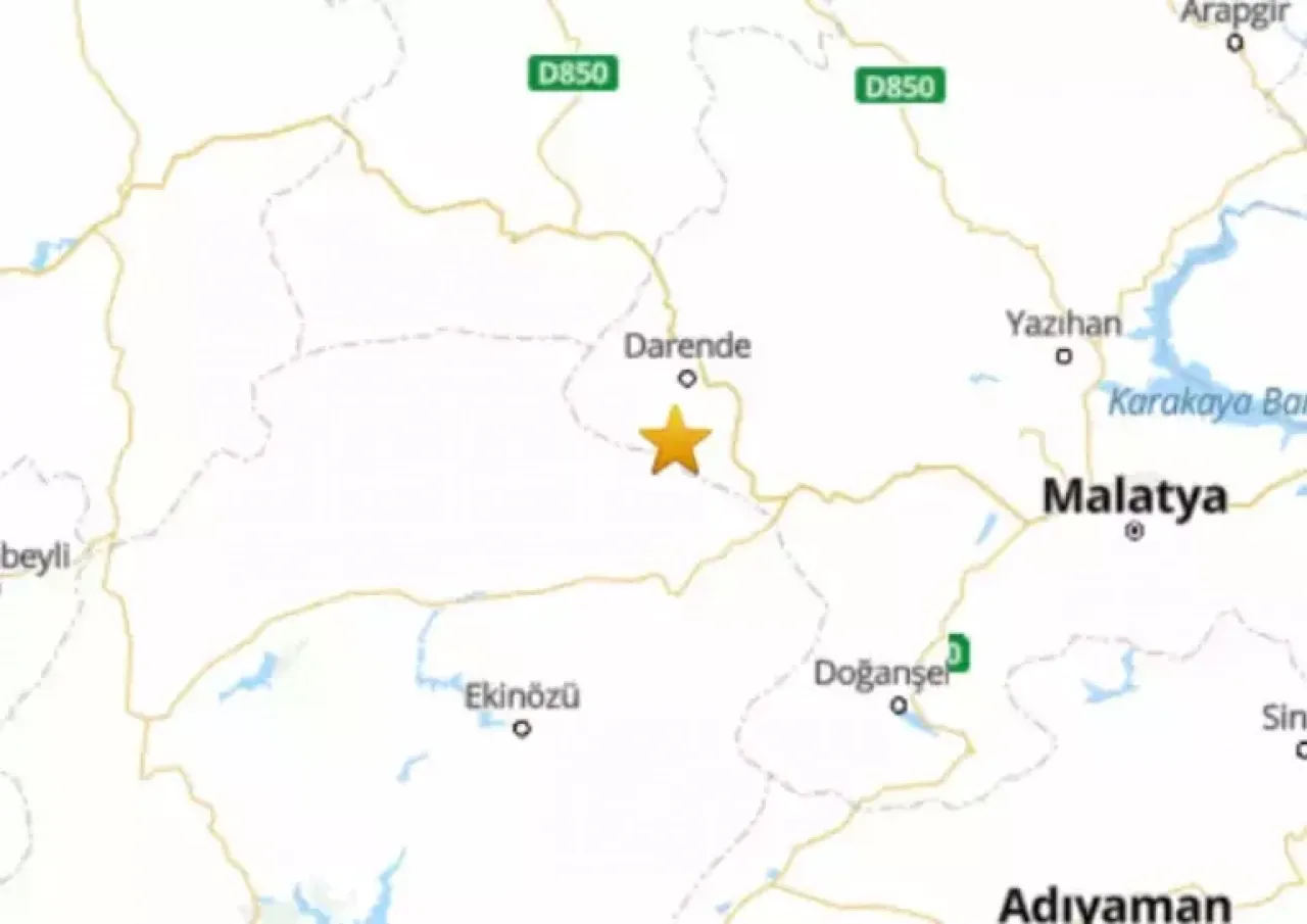 Malatya'da şiddetli deprem: Çevre illerden hissedildi