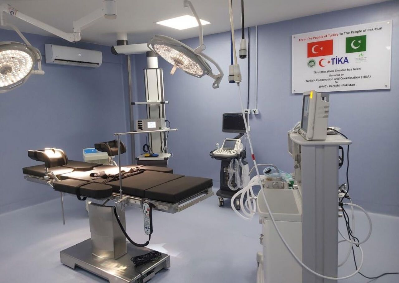 TİKA'dan Pakistan'a sağlık desteği