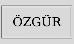 Özgür isminin anlamı ve kökeni nedir?