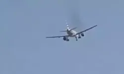 Yolcu uçağının motoru alev aldı, panik yaşandı!