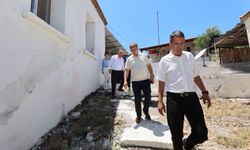 Başkan Tugay’dan yangın bölgesine destek ziyareti