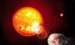 Yıldızına bağlı gezegen kendi sonunu hazırlıyor