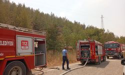 Piknik alanında korkutan anlar! Alevler bir anda yükseldi