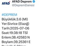 Elazığ’da korkutan sarsıntı: AFAD'tan ilk açıklama