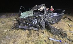 Kan donduran kaza: Araç şarampole devrildi!