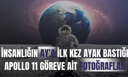 Ay’a ilk adımın büyüsü: Apollo 11’den görülmemiş kareler!