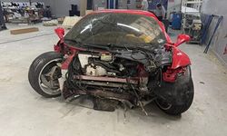 Kazalı Ferrari satıldı! İşte aracın satış bedeli