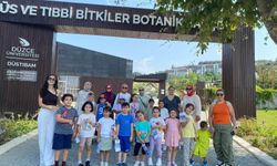 Minikler doğanın sırlarını botanik bahçesinde böyle keşfetti!