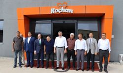 Vali fabrikayı gezdi, ikram edilen lezzet dikkat çekti!