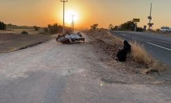 Takla atan otomobilden yara almadan kurtuldu: Aracın yanında Kur'an-ı Kerim okudu