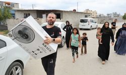 Dayanışmanın en serin hali! Sıcaklarda umut oldular