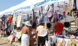 Akarca sahilleri festival alanına döndü