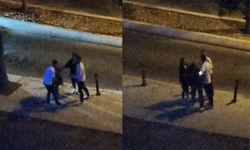 Tepki çeken görüntüler! Genç kız sokak ortasında darbedildi