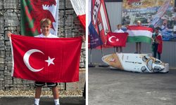 Tuna Tekin rüzgar gibi esti, Dünya Şampiyonası’nda 2 gümüş aldı