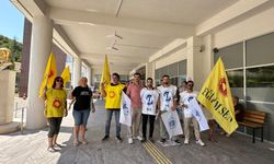 Çeşme’de sağlık emekçileri iş bıraktı