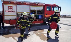 İzmir-Manisa itfaiyecileri ortak tatbikatla güçlendi