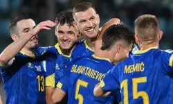 39 yaşındaki Edin Dzeko 2 gol attı, Bosna farklı kazandı