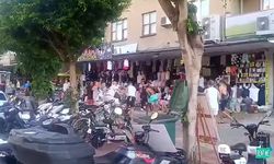 Taş ve sopalar havada uçtu! İngiliz turistler ile esnaf arasındaki kavga gündem oldu