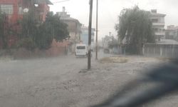 Dolu ve sağanak kabusu: Şehir sular altında!