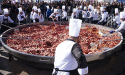 Afyon'da tarihi an: Dünya rekoru kırıldı