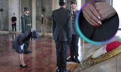 Japonya Prensesi Akiko Mikasa Anıtkabir’de tırnaklarındaki detayla dikkat çekti