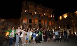 Celsus Kütüphanesi’nde büyüleyen gece: Engelsiz bireyler tarihle buluştu