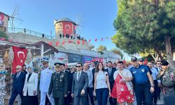 Alaçatı'da tarihi yürüyüş: Kurtuluş coşkuyla kutlandı