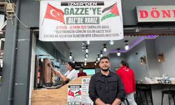 İzmirli dönerci bir aylık kazancını Gazze’ye bağışladı!