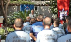 Zabıta personeli bu kutlamayla gururlandı