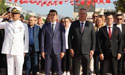 Urla’da kurtuluş coşkusu, şehit acısıyla buruk yaşandı