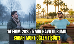 14 Ekim 2025 İzmir hava durumu: Sabah mont, öğlen tişört!