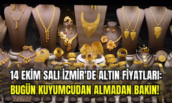 14 Ekim Salı İzmir'de altın fiyatları: İzmir'de altın fiyatları ne kadar?