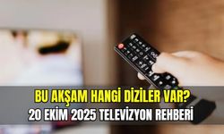 20 Ekim TV yayın akışı: Bu akşam hangi diziler var?