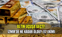 Altın fiyatları ne kadar? 17 Ekim Cuma güncel İzmir altın fiyatları