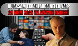 Bu akşam hangi diziler var? 29 Ekim 2025 televizyon rehberi: Kanal D, Show TV, TRT1, ATV, Star TV, Now TV, TV8
