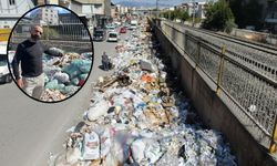 Buca’da grev bitti ama çöp dağları yerinde kaldı
