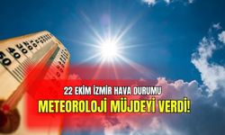 22 Ekim İzmir hava durumu : Meteoroloji müjdeyi verdi!