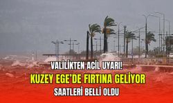 Valilikten acil uyarı! Kuzey Ege’de fırtına geliyor: Saatleri belli oldu