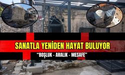 Tarihi Kıllıoğlu Hamamı, sanatla yeniden hayat buluyor