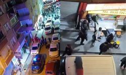 Trafik kazası sonrası şok anlar! Polis ve yakınlar arasında arbede
