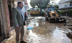 Foça’daki sel felaketinde yaralar sarılıyor
