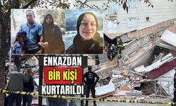 Gebze’de çöken 7 katlı binadan mucize! Bir kişi sağ olarak çıkarıldı
