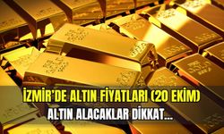 İzmir altın fiyatları 20 Ekim: Çeyrek, gram ve yarım altın fiyatları ne kadar?