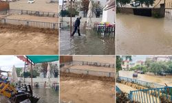 İzmir’de hayat durdu: Evler ve iş yerleri sular altında