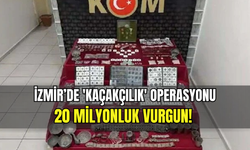 İzmir tarihi eser operasyonu: 20 milyon liralık vurgun!