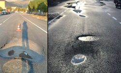 İzmir’de yeni yapılan yol 11 günde çöktü! Vatandaş isyan etti